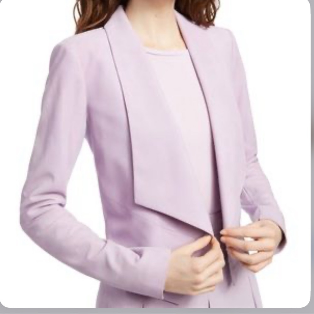 Alice + Olivia Orchid suede jacket